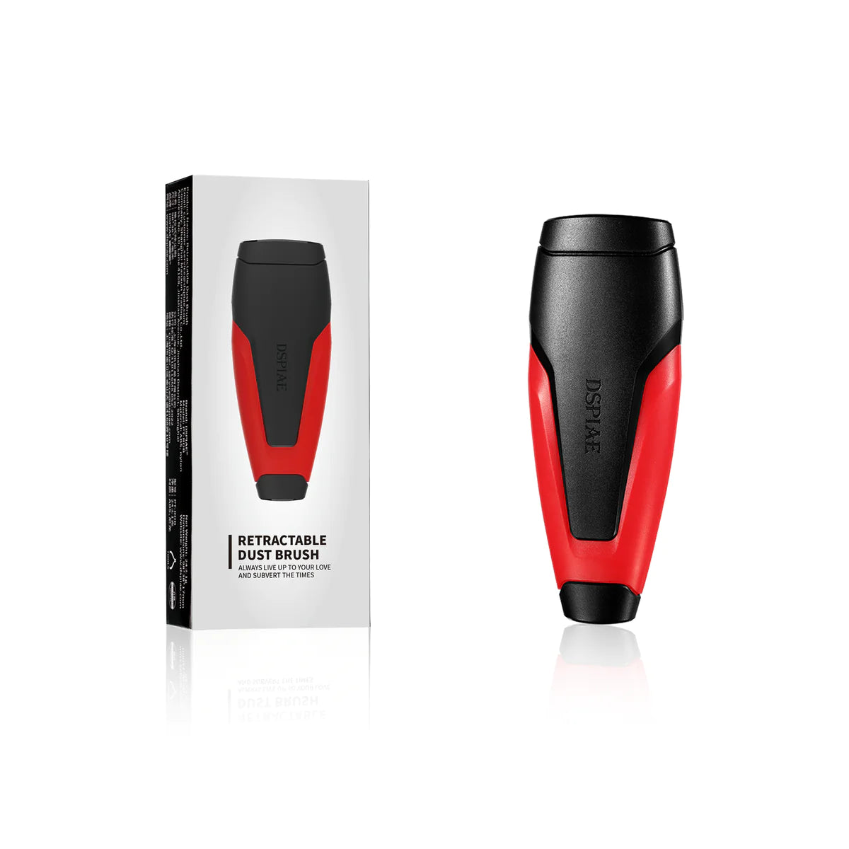 Brosse à poussière rétractable double tête