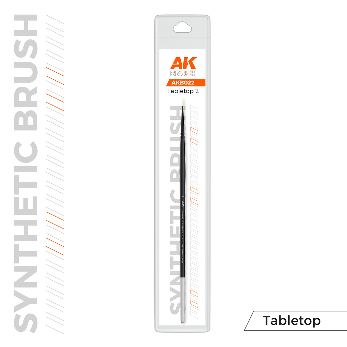 Synthetic Tabletop Brush – 2