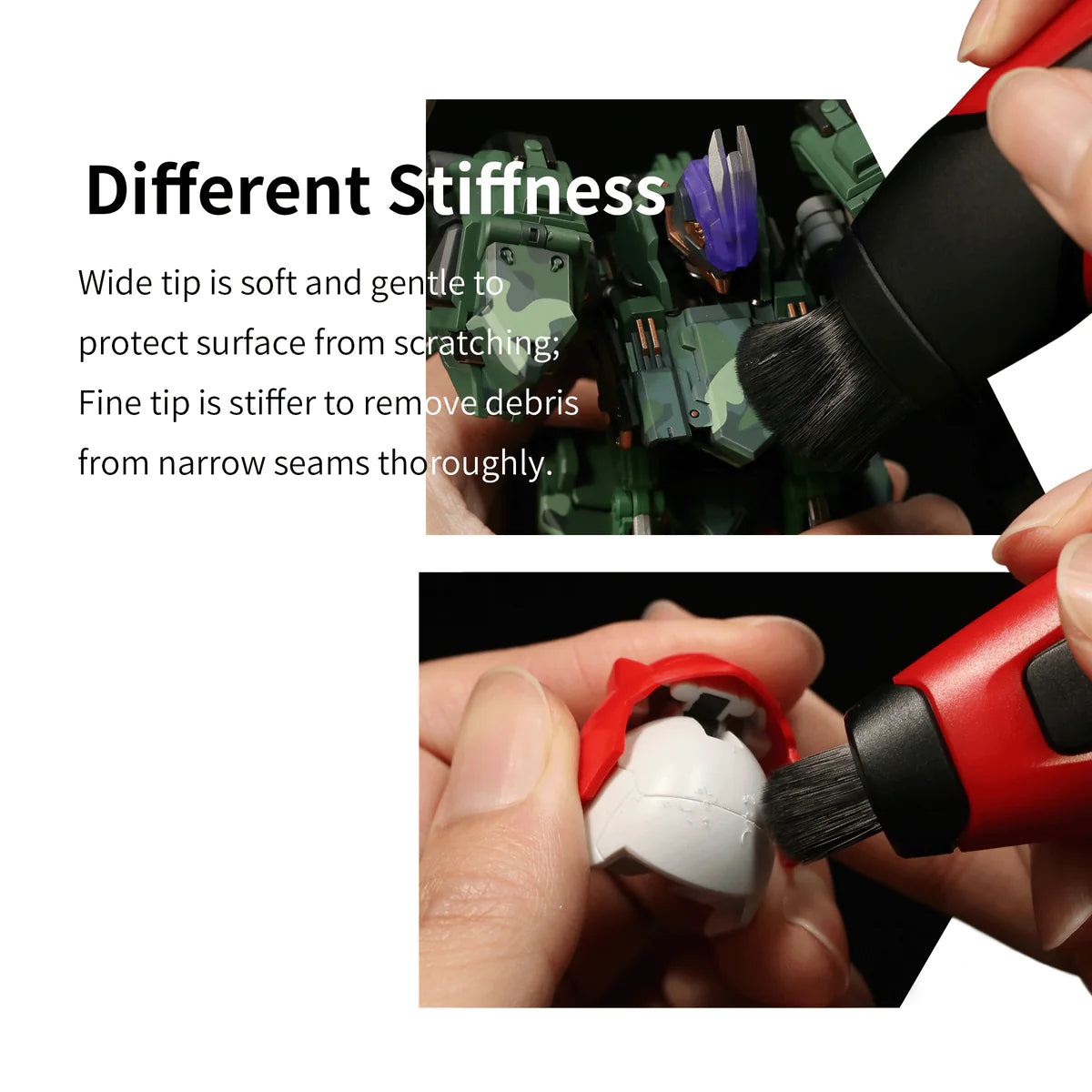 Retractable Dust Brush Double Head