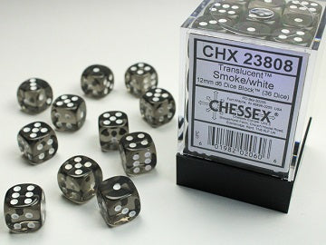 Translucent: 36D6 Smoke/White 12MM