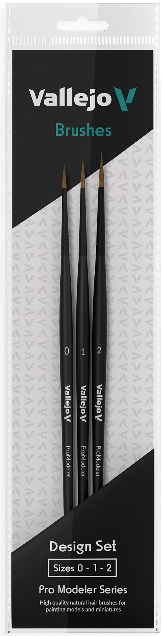 Natural Hair Round Brush Design Set