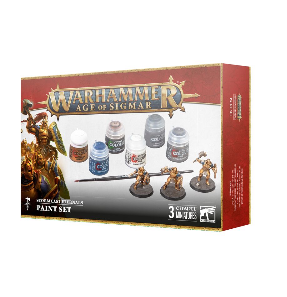 Warhammer Age of Sigmar: Stormcast Eternals Vindictors + Paints Set