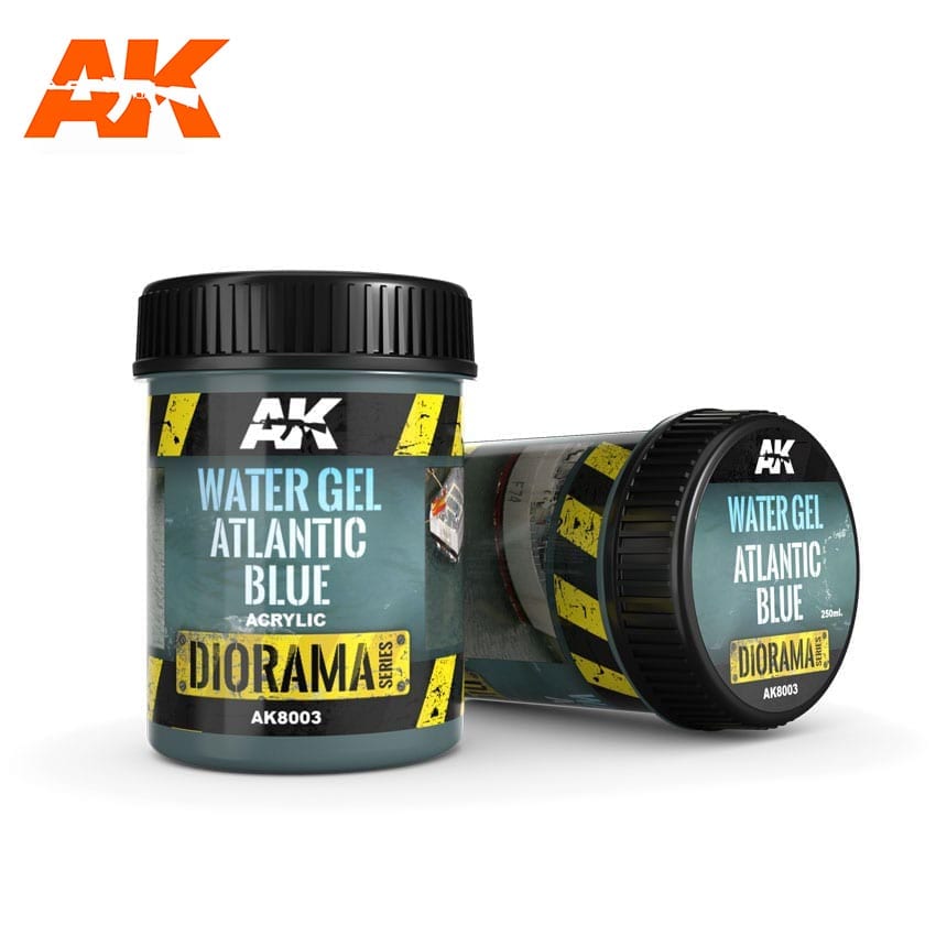 Water Gel Atlantic Blue - 250ML (Acrylic)