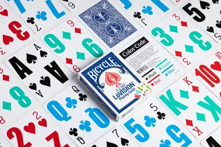 EZ See - Cartes à jouer pour personnes malvoyantes