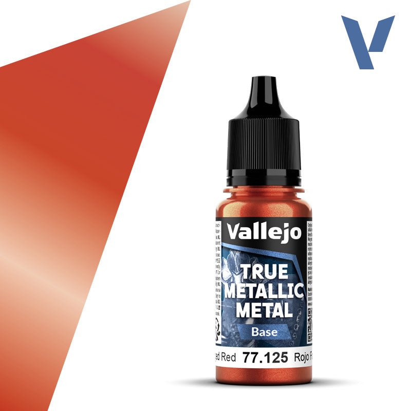 True Metallic Metal: Base - Forged Red