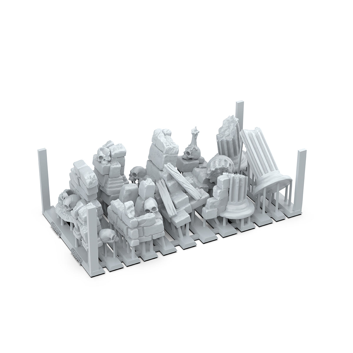 Éléments de base - Ruines de village (12 pièces)