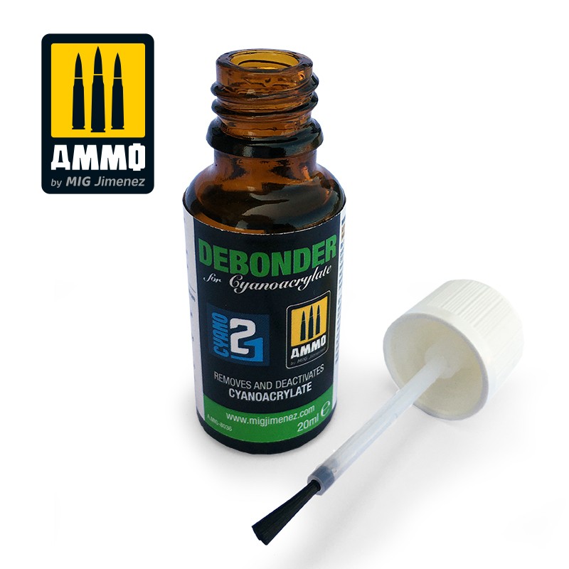 Ammo MIG Debonder pour colle cyanoacrylate