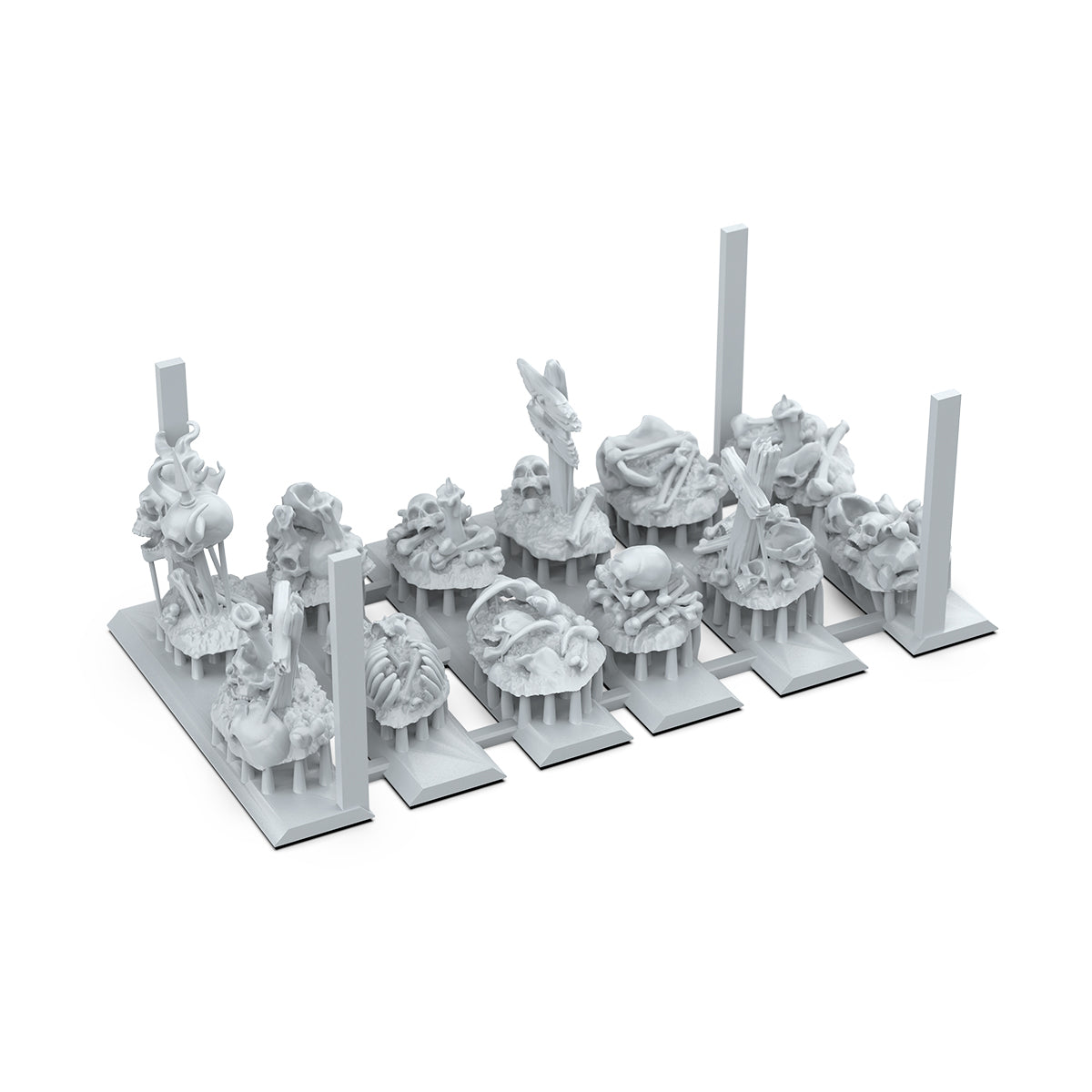 Basing Bits - Bones Remains 12 Pieces