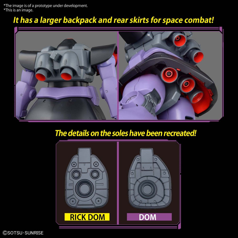 MG 1/100 MS-09R Rick Dom "Mobile Suit Gundam"