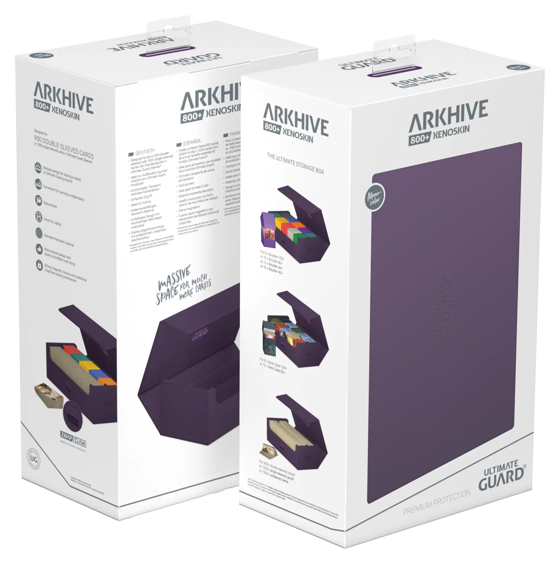 Deck Case Arkhive 800+ Monocolor Violet