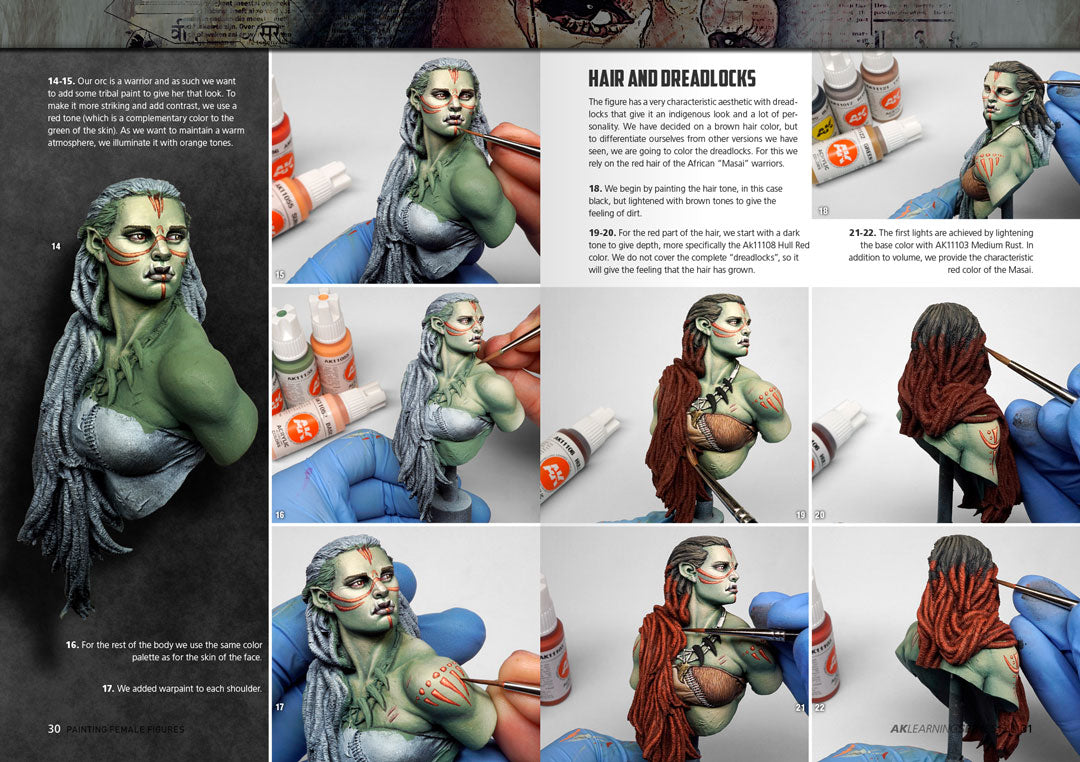 AK Interactive Learning Series #12 Painting Female Figures