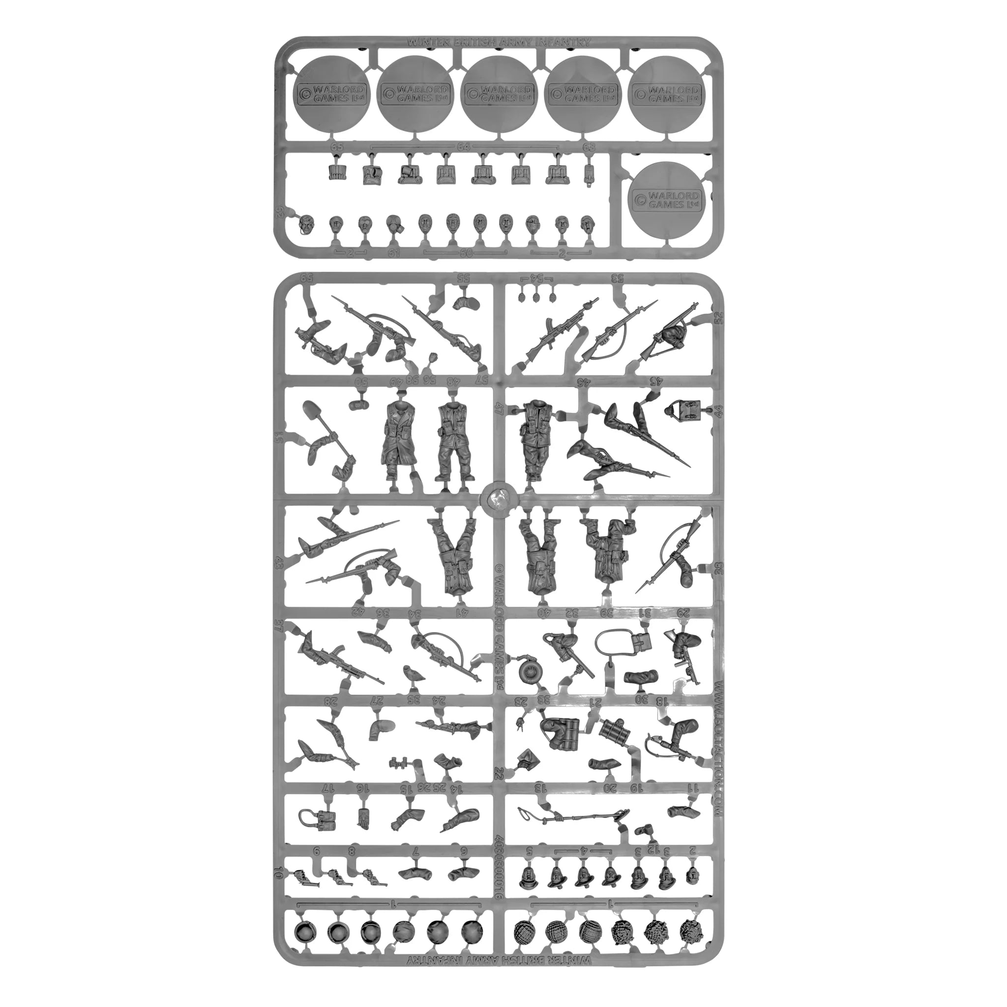 Bolt Action British & Canadian Infantry (Winter) Platoon (English)