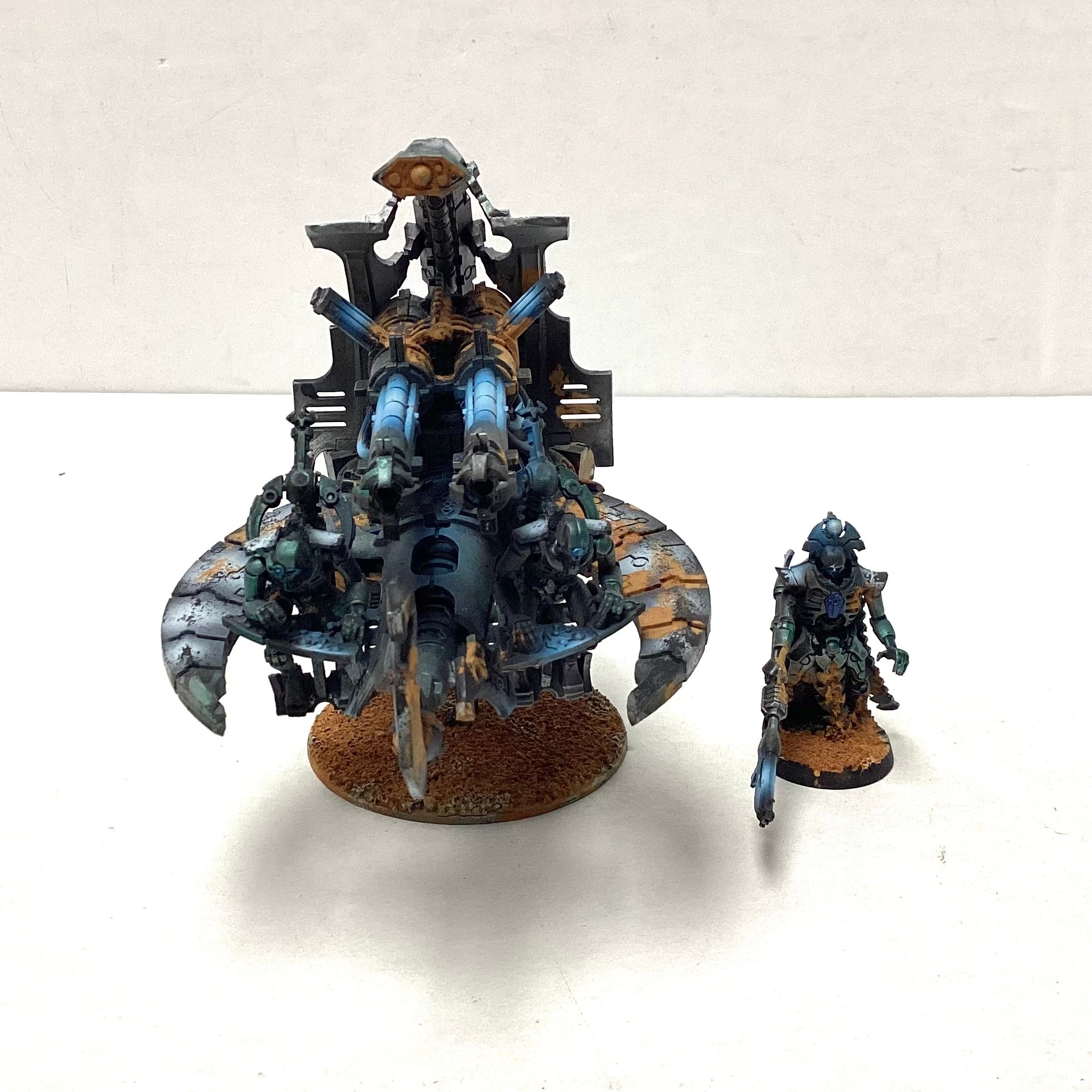 Necrons: Annihilation Barge and Overlord (Used)