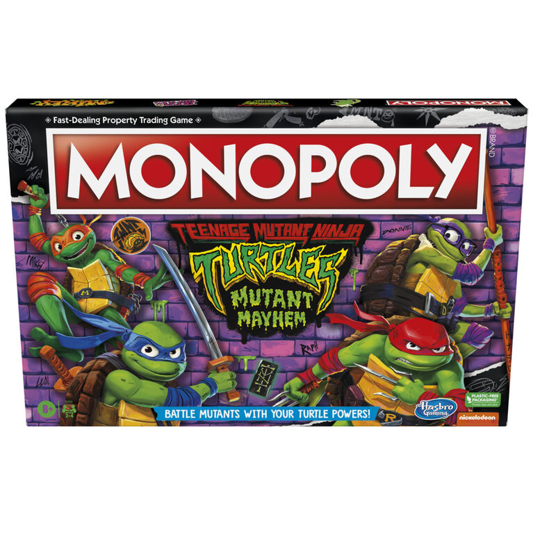 Monopoly - Teenage Mutant Ninja Turtles Mutant Mayhem (English)