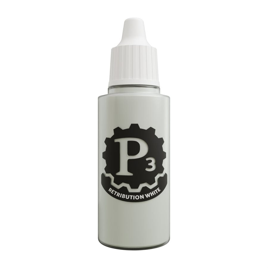 P3 Paints: Metallics: Retribution White