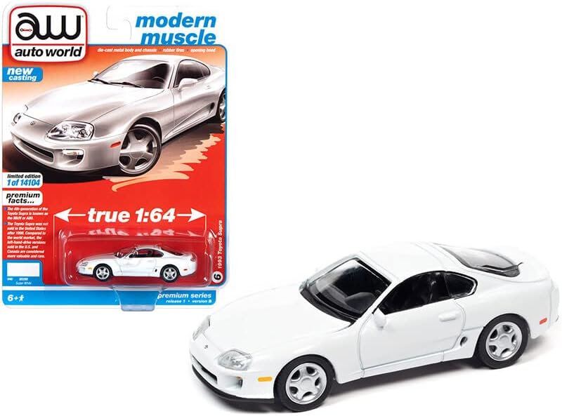 Modern Muscle 1993 Toyota Supra (Super White) Series 1
