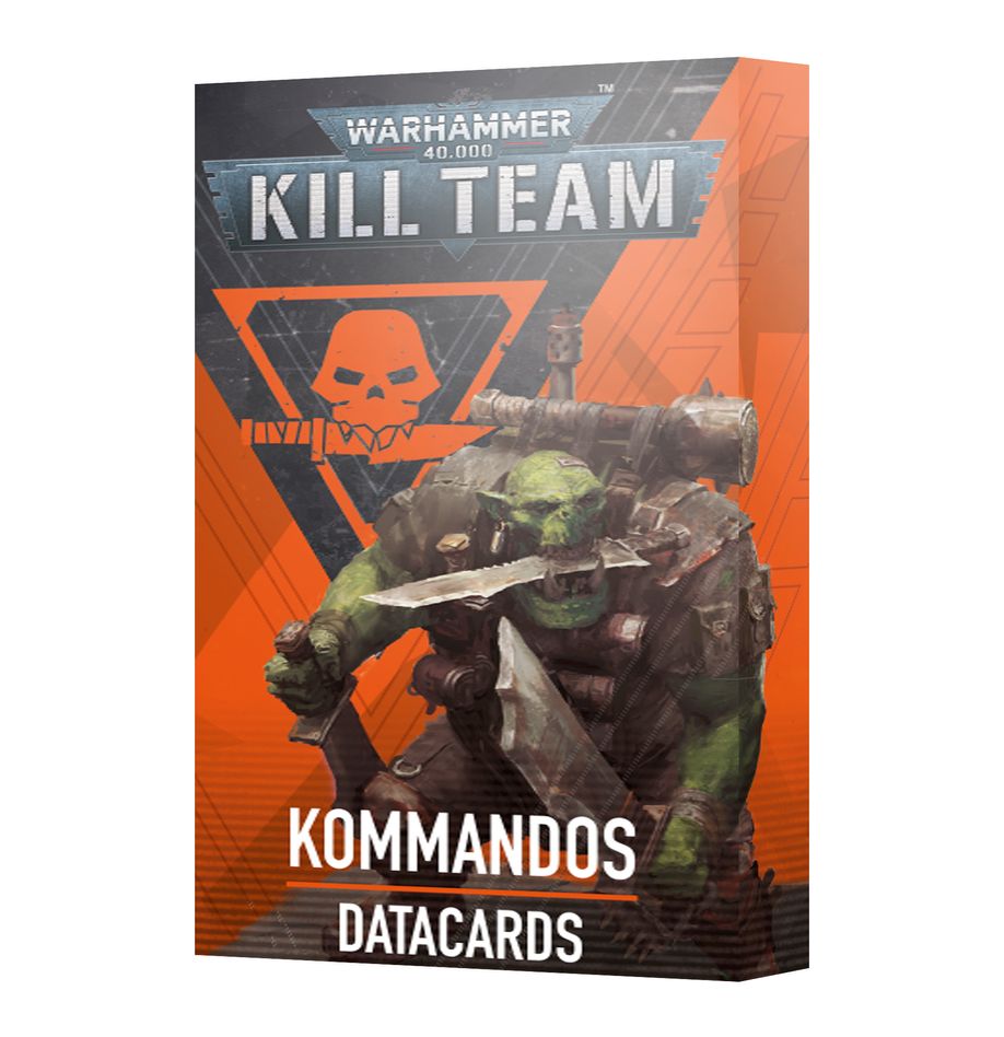 Kill Team : Cartes de données - Kommandos
