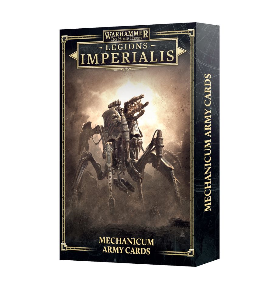 Legions Imperialis : Cartes d'armée Mechanicum