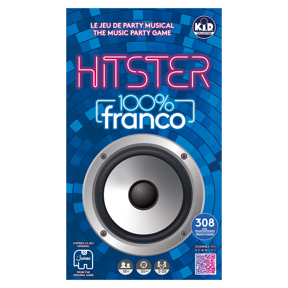 Hitster 100% Franco - The musical Party Game French Songs Edition (French)