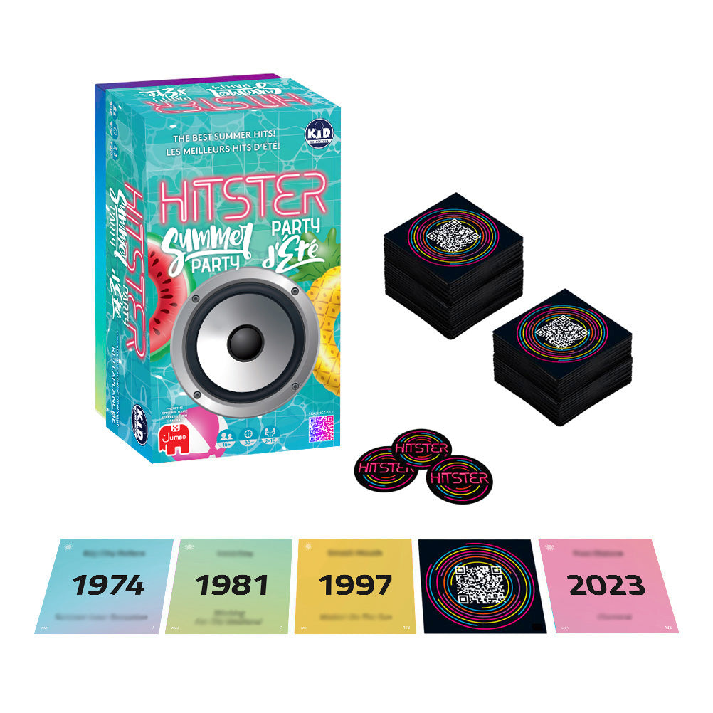 Hitster Summer Party - Music party game (Multilingual)