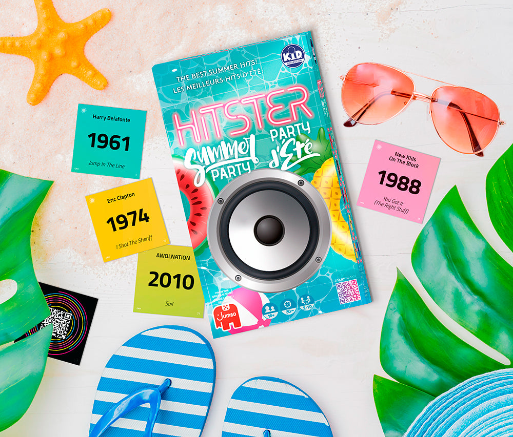 Hitster Summer Party - Music party game (Multilingual)