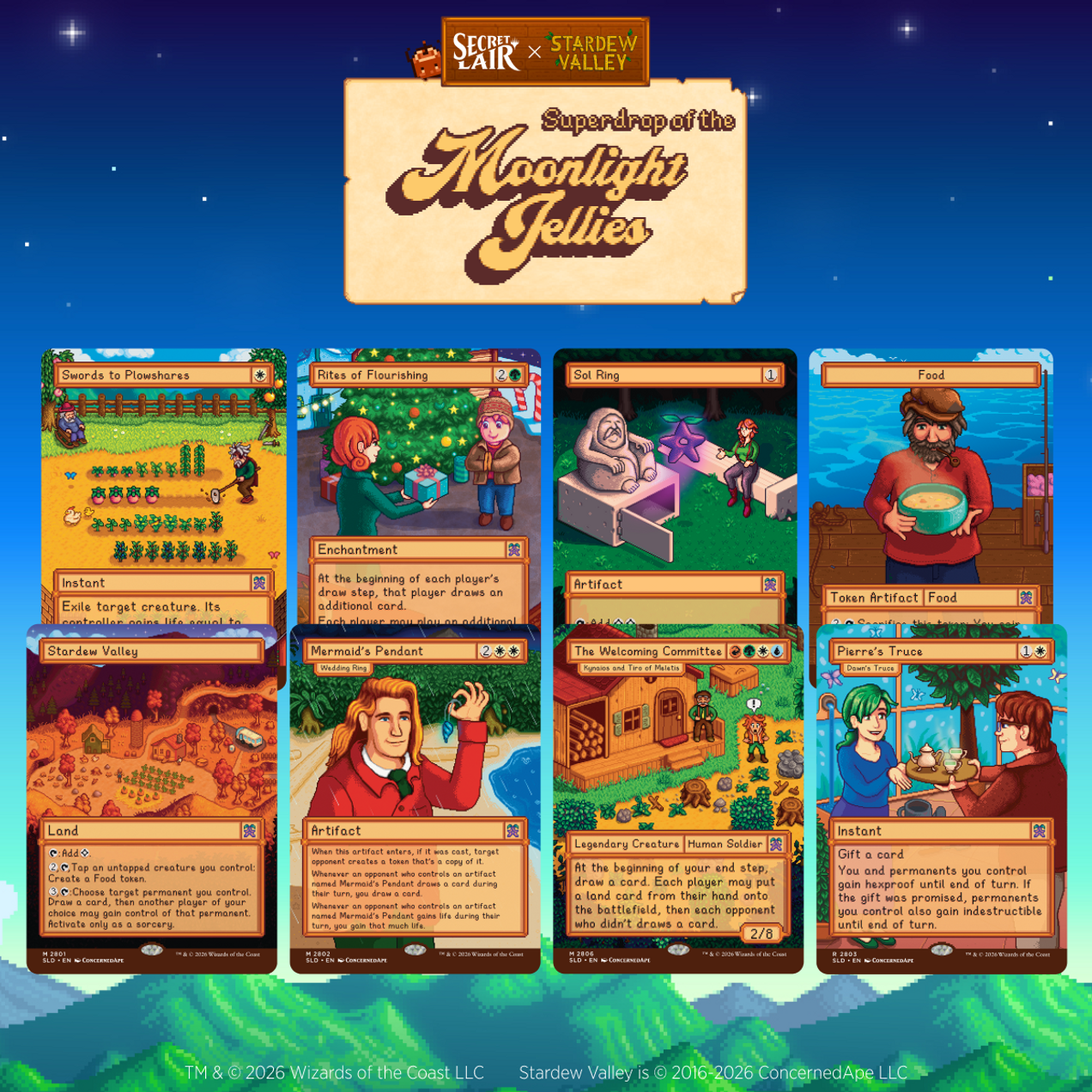 Secret Lair x Stardew Valley: Welcome To Stardew Valley (Non-Foil Edition) (English) (Pre-Order)
