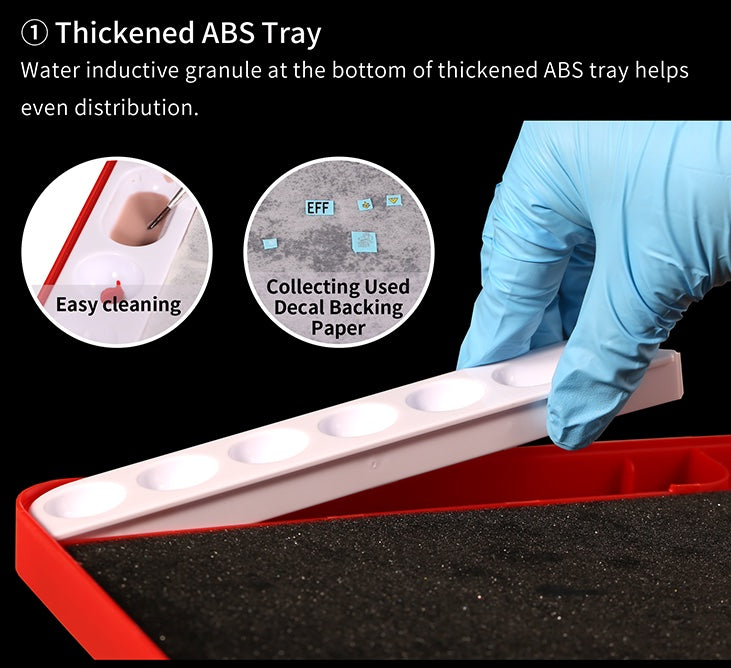 Poseidon Moisturizing Color Mixing Box for Acrylic Paints