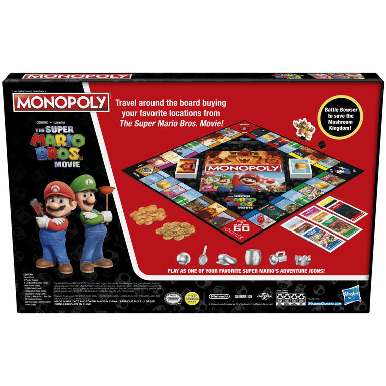 Monopoly - The Super Mario Bros Movie Edition (English)