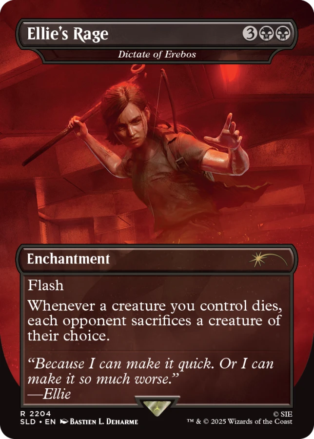 Secret Lair x The Last of Us : Partie 2 (Édition sans feuille d'aluminium) (Anglais) (Précommande)