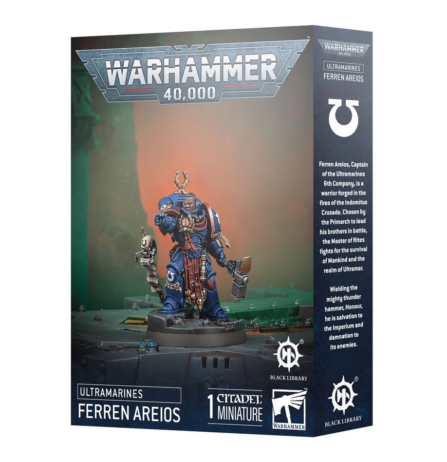 Space Marines: Utramarines: Ferren Areios (Pre-Order)