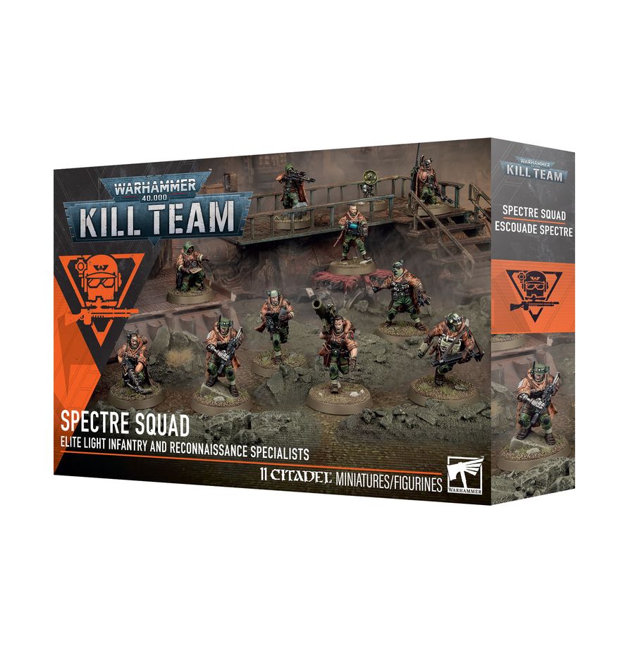 Kill Team: Spectre Squad - Elite Light Infantry and Reconnaissance Specialists (Pre-Order)