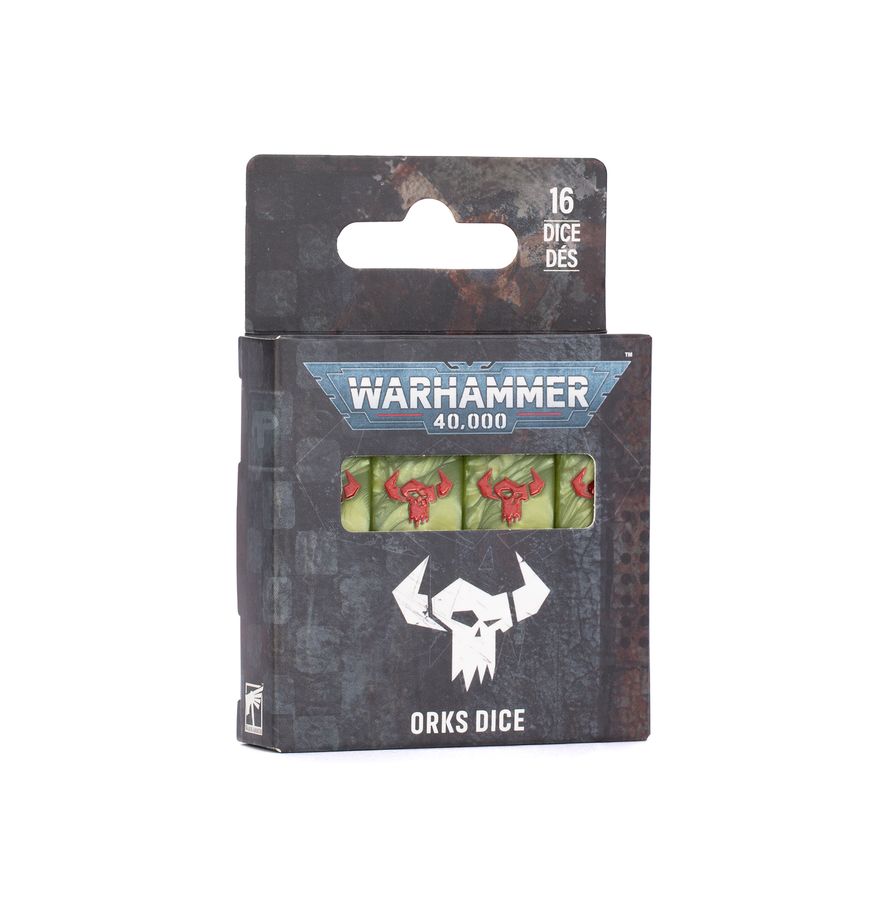 Orks: Dice Set (Pre-Order available as of 2026-09-05)