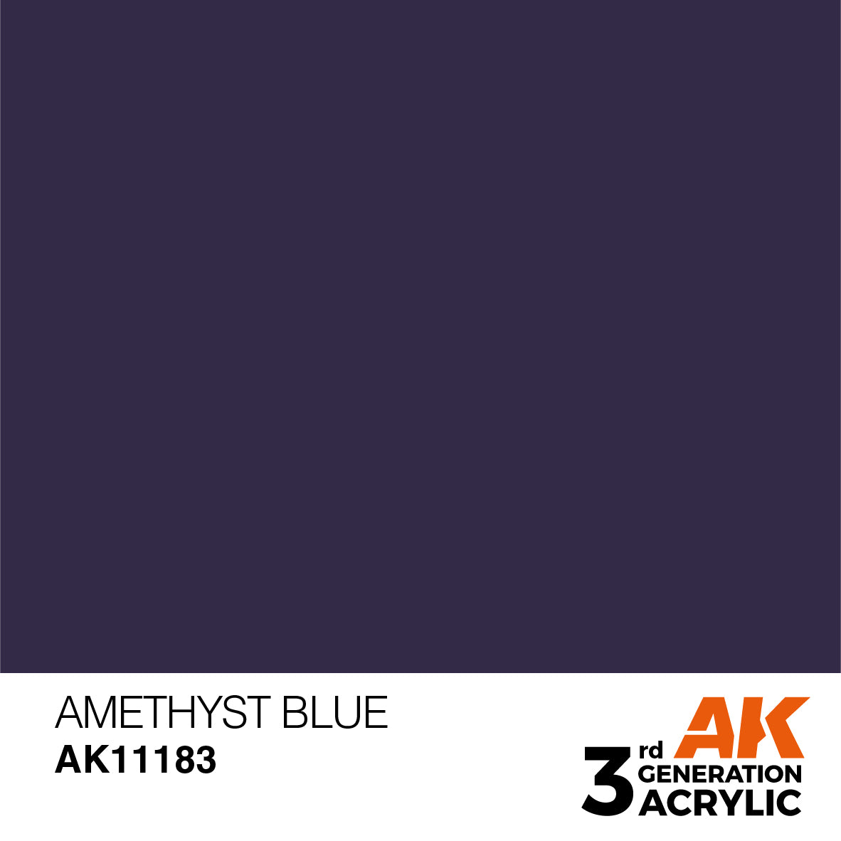 Acrylique 3G : Bleu Améthyste 17ML