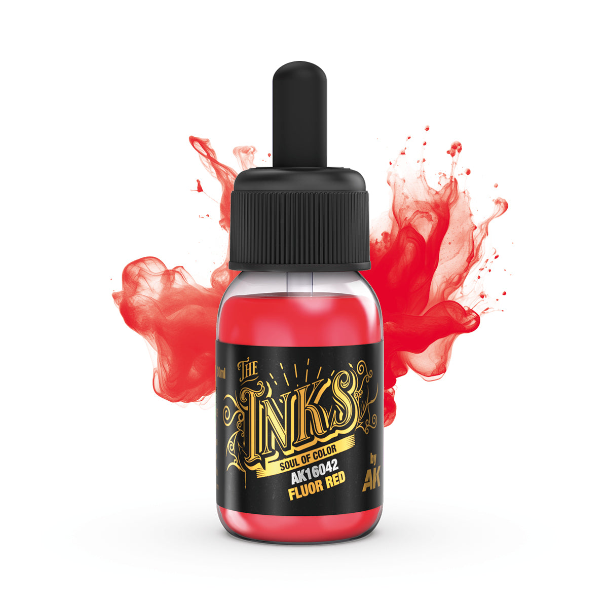 The Inks: Fluor Red 30ML