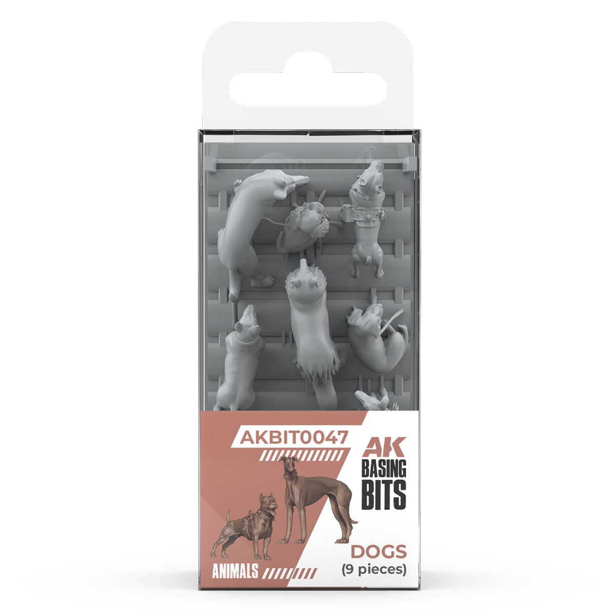 Basing Bits - Dogs 9 Pieces