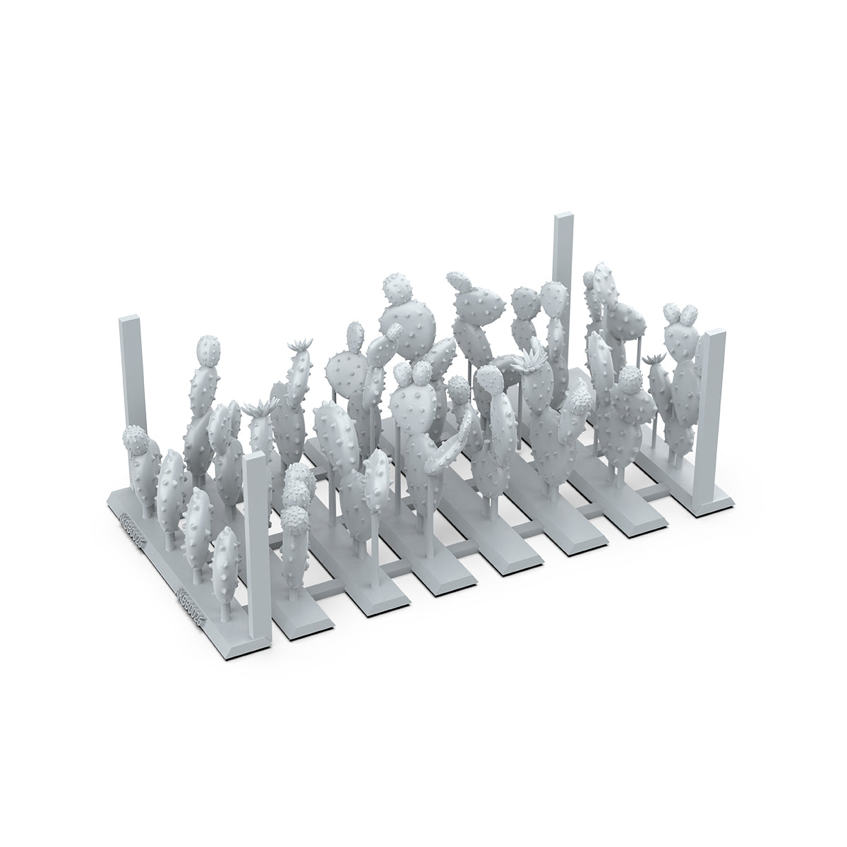 Basing Bits - Nopal Cactus 20 Pieces