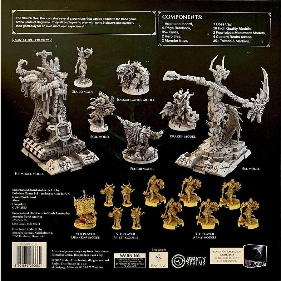Lords of Ragnarok: Stretch Goals (English)