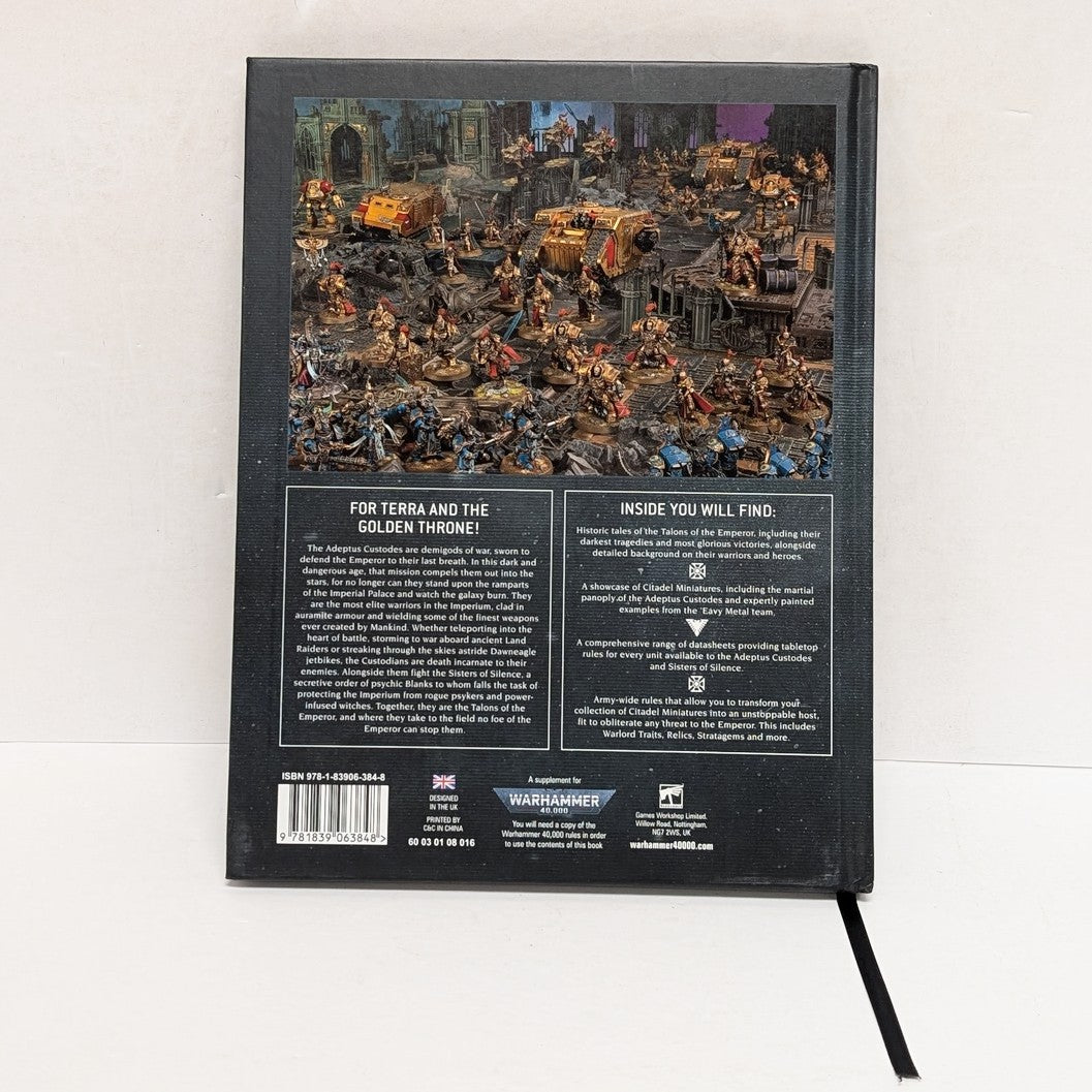 Codex: Adeptus Custodes (Used)