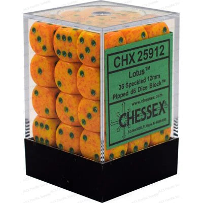 Lotus 36D6 moucheté 12 mm