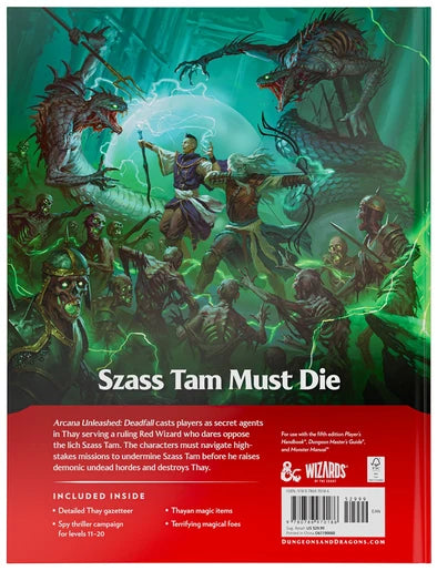 Dungeons & Dragons: Arcana Unleashed Deadfall HC ALT COVER (English) (Copy)