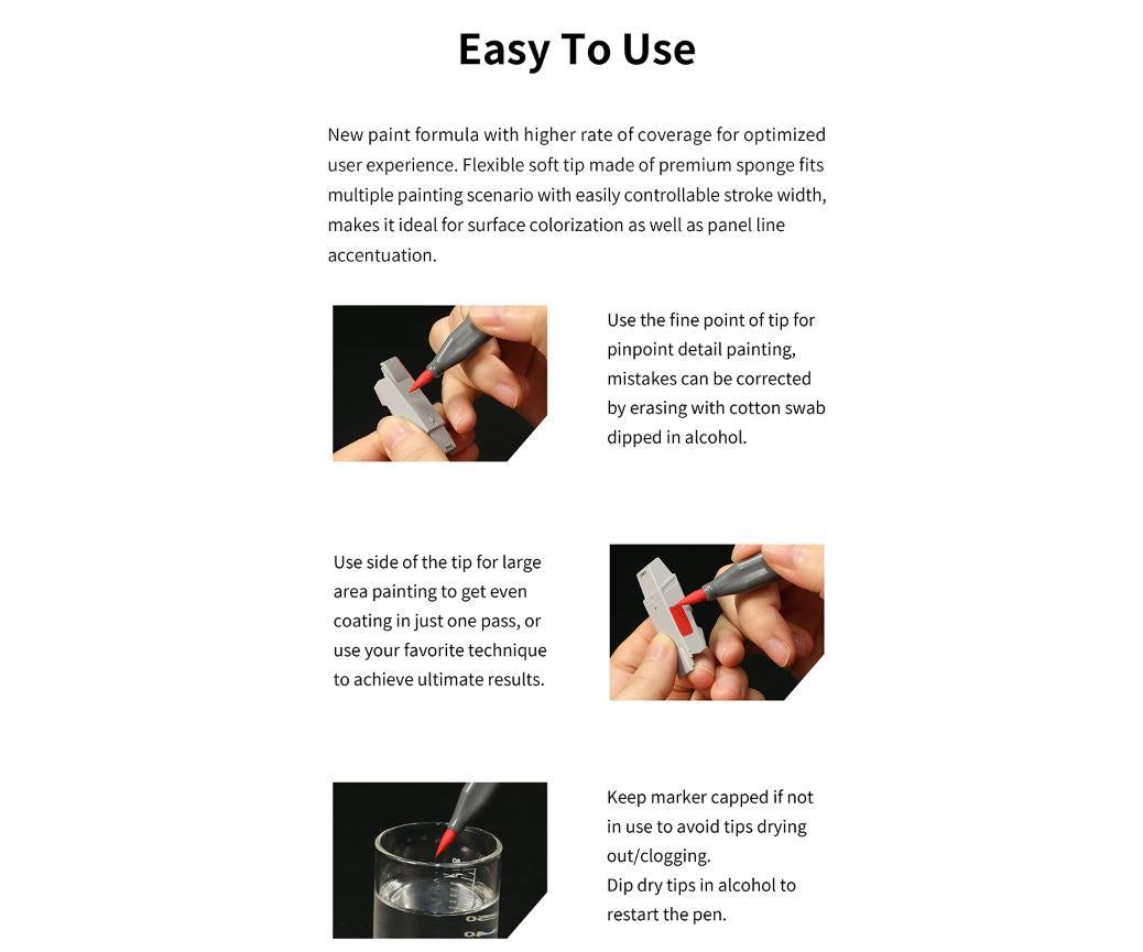 Dspiae Marker Pen - MK-09 Purple