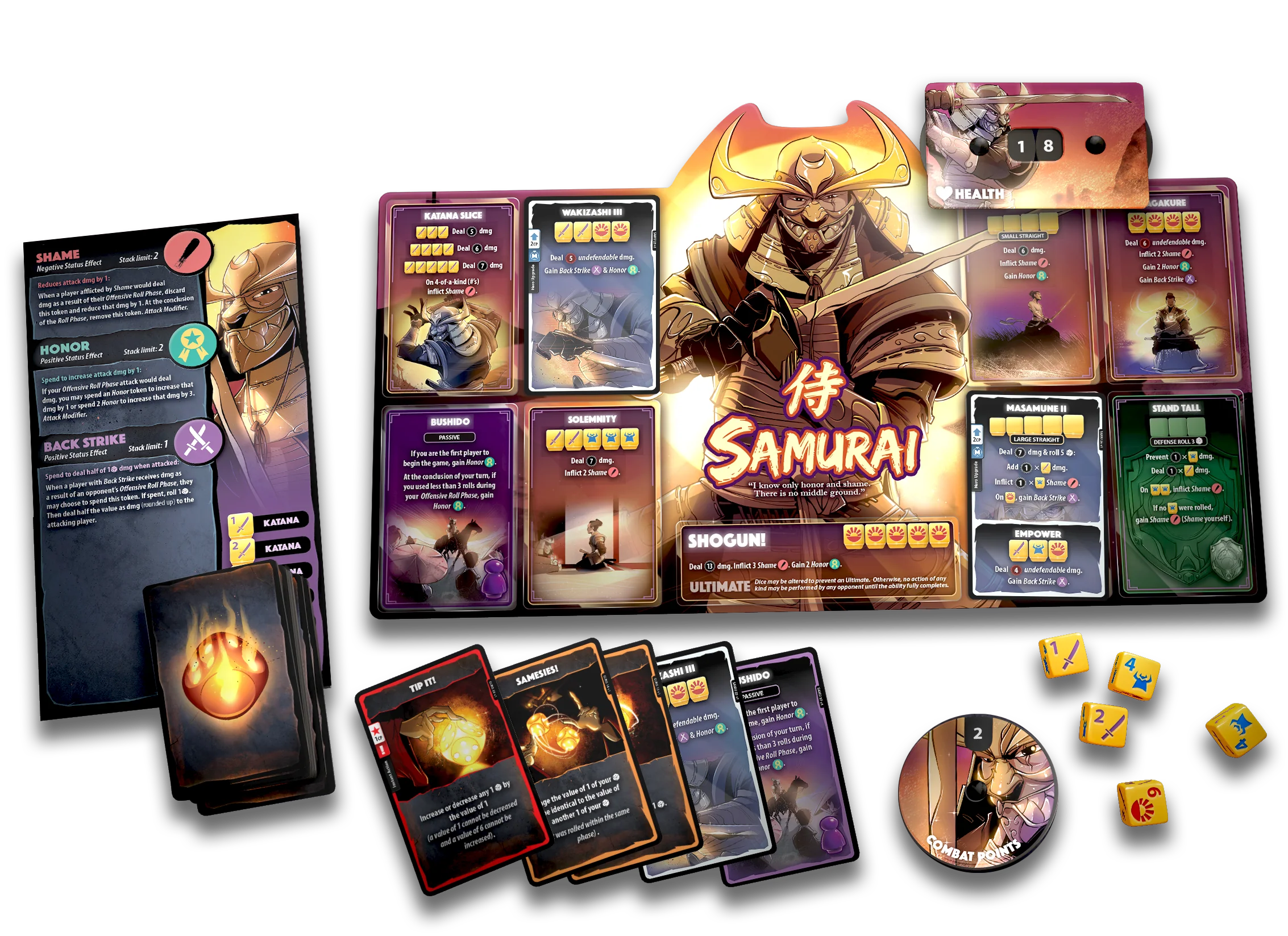 Dice Throne: Season Two Box 1 Gunslinger v Samurai (English)