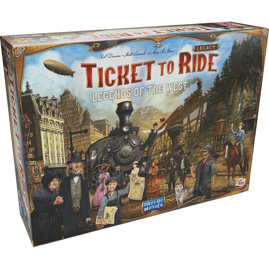 Ticket to Ride Legacy: Legends of the West (English)