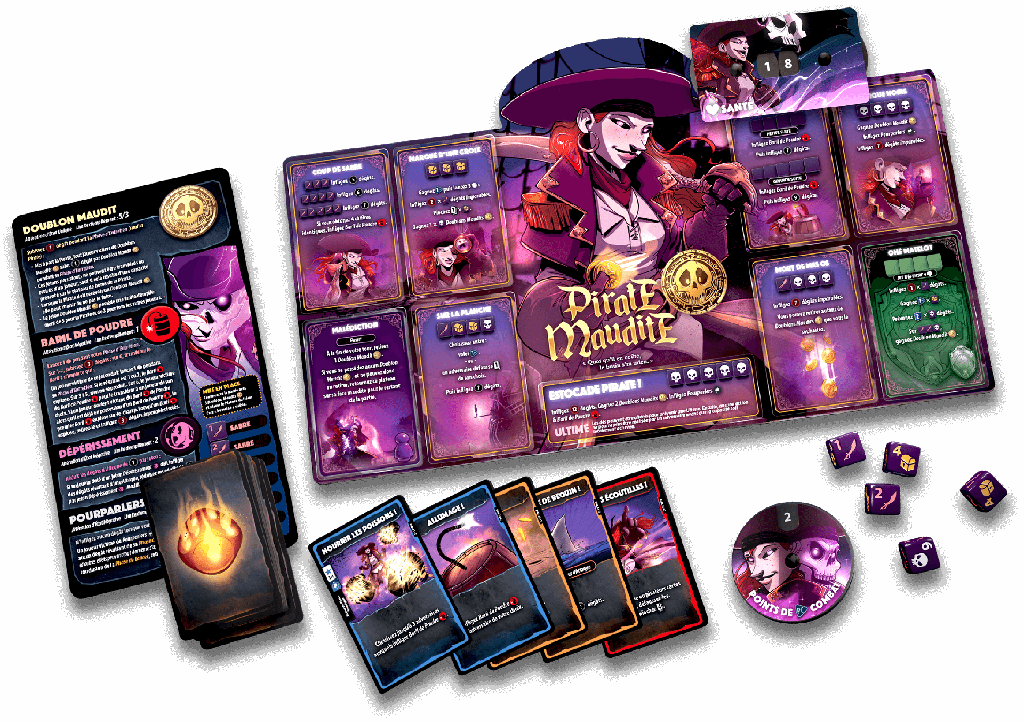 Dice Throne: Saison 2 Combat 3 Artificier vs. Pirate Maudite (French)