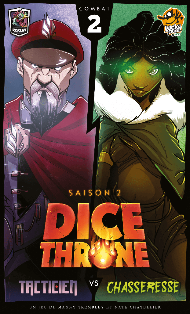 Dice Throne: Saison 2 Combat 2 Tacticien vs. Chasseresse (French)