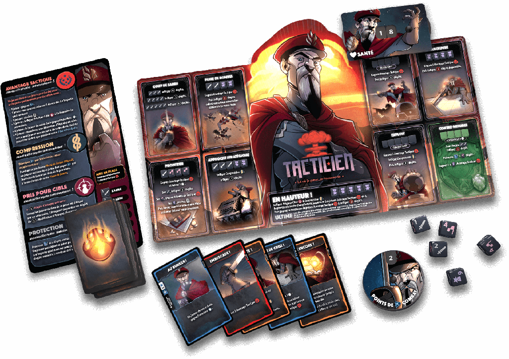 Dice Throne: Saison 2 Combat 2 Tacticien vs. Chasseresse (French)