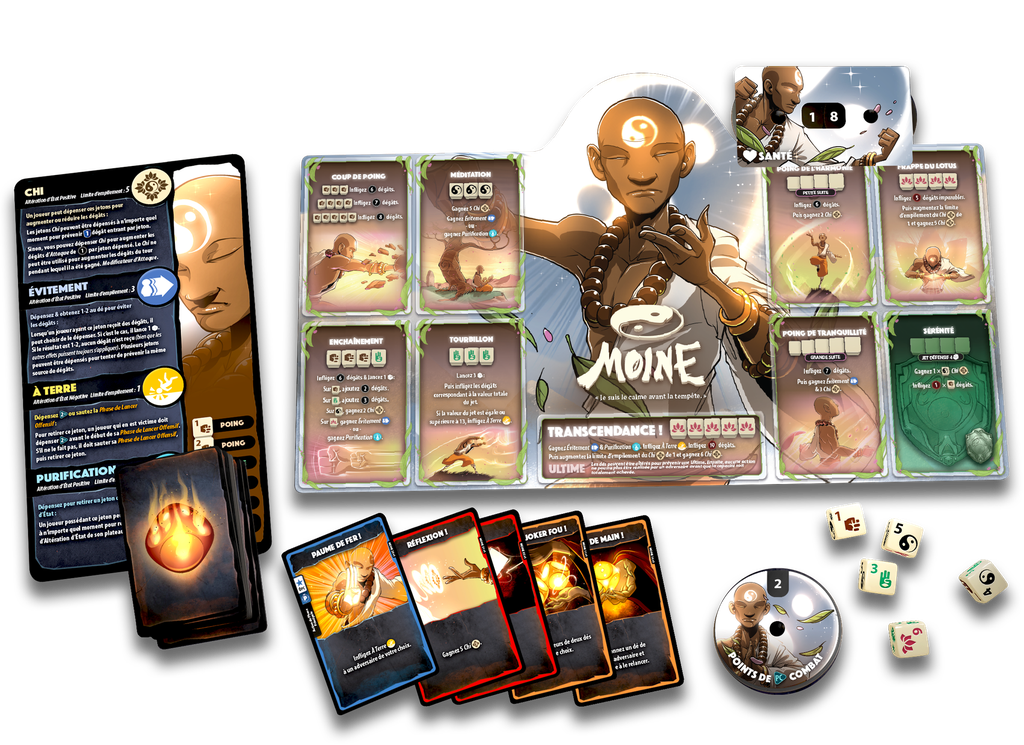 Dice Throne: Saison 1 Remasterisee Combat 2 Moine vs. Paladin (French)