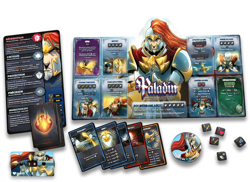 Dice Throne: Saison 1 Remasterisee Combat 2 Moine vs. Paladin (French)