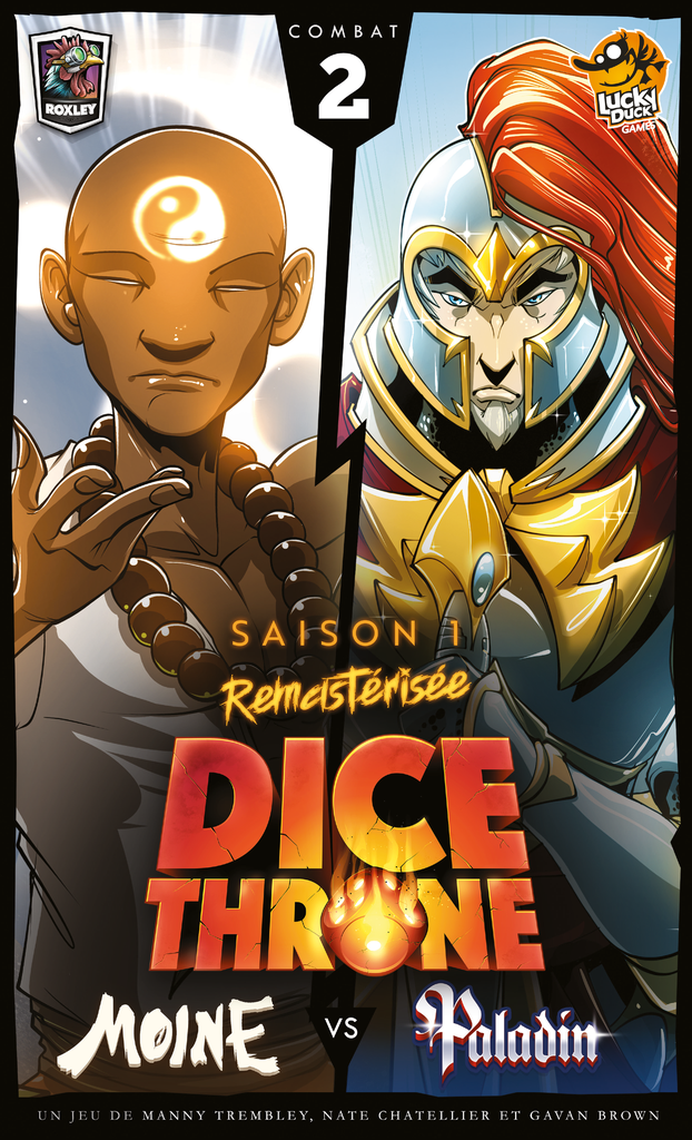 Dice Throne: Saison 1 Remasterisee Combat 2 Moine vs. Paladin (French)