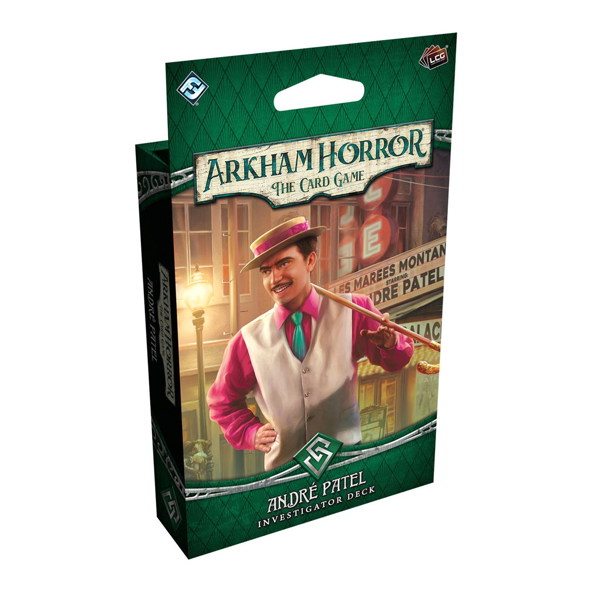 Arkham Horror LCG Investigator Deck: Andre Patel (English)